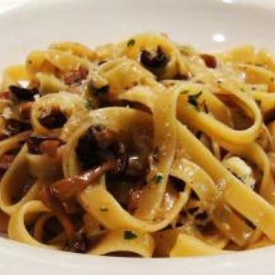 Fettucini with Mushroom Sugo Recipe