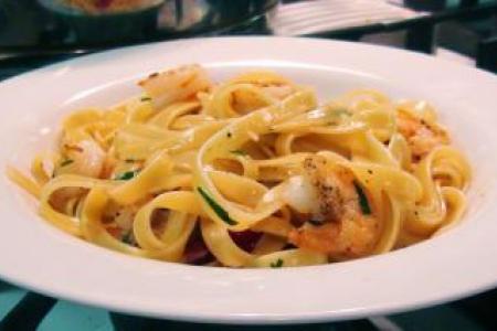 Fettucini Shrimp & Tarragon