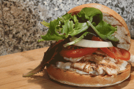 Tampa Bay Buccaneers Fish Burger